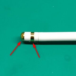 ドリテックの塩分管理計のセンサー部拡大