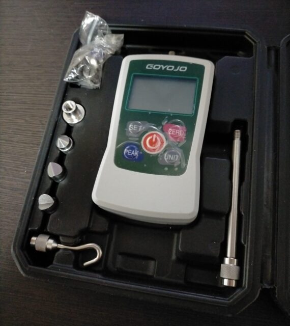 GOYOJOのデジタルフォースゲージ開封