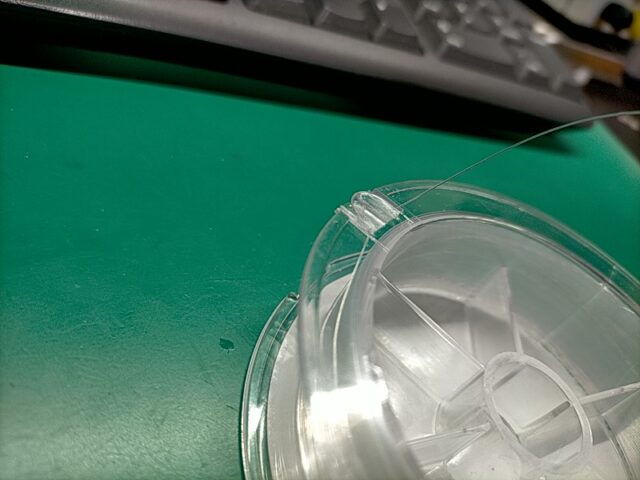 ライン購入時のスプールのツメ