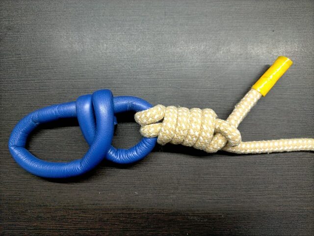 完全結びの結び方STEP8