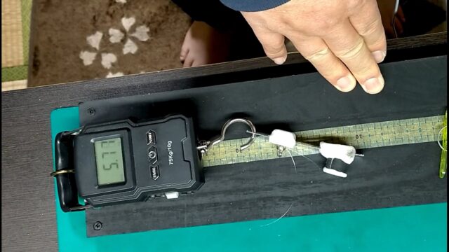 激安のデジタルスケールで強度テスト